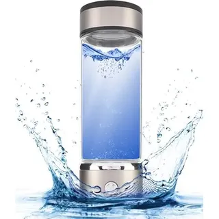Wasserstoffwasserflasche, tragbarer Generator USB -Ladebecher reichhaltiges Wasser, 420 ml Ioniseriser