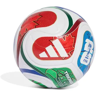 Adidas World Cup League J290 Kids Fußball - White / Team Royal Blue / Solar Blue / Power Red - 4