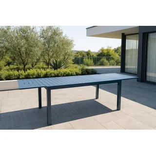 Gardissimo LEAF XL Alu-Ausziehtisch Gartentisch 160/240x90cm anthrazit