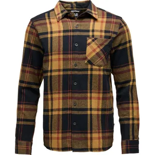 Black Diamond M Project Flannel black-flax plaid (9623) MED