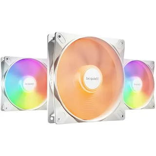 be quiet! LIGHT WINGS LX 120mm PWM 3-Pack White Computergehäuse Ventilator 12 cm Weiß 3 Stück(e)