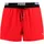 Logo Badeshorts Red S