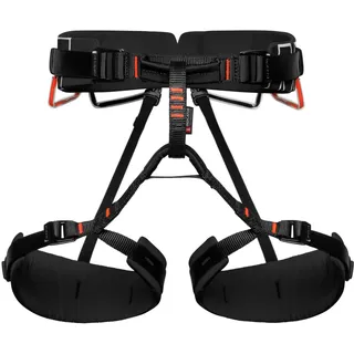 Mammut 4 Slide Harness Klettergurt Schwarz