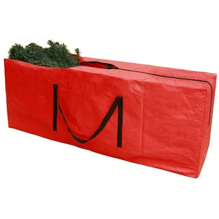 PATIO PLUS Aufbewahrungstasche für Weihnachtsbaum für 2.75m, Künstlicher Weihnachtsbaum Aufbewahrungstasche (Rot 155x38x53cm)