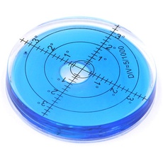 Bullseye Wasserwaage, 66 mm, Wasserwaage, RV-Geräte, Genauigkeit 2 mm