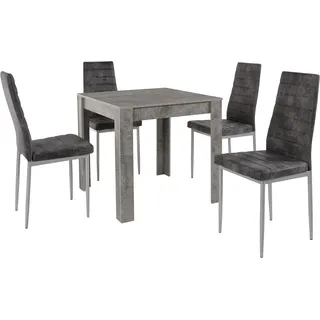 INOSIGN Lynn 5-tlg. hellbeton/anthrazit