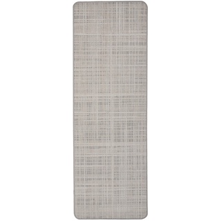 Boxxx Läufer , Grau , Textil , Streifen , rechteckig , 67x200 cm , Oeko-Tex® Standard 100 , für Fußbodenheizung geeignet, waschbar , Teppiche Und Böden, Teppiche, Teppichläufer, Läufer