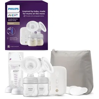 Philips Natural Motion - Elektrische Doppelmilchpumpe Premium - SCF398/31