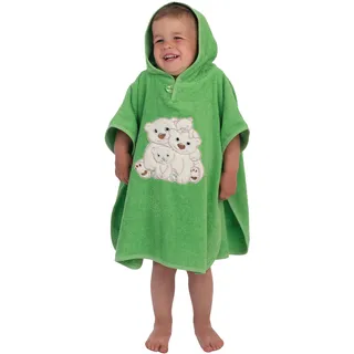 Wewo fashion Badeponcho »8031« 1 Stk. Kapuze, grün