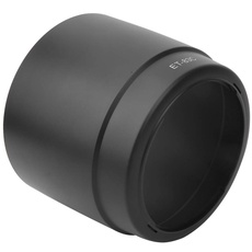 VBESTLIFE ET-83C Kamera-Gegenlichtblende, langlebig und Abriebfest Schwarz Kunststoff-Gegenlichtblende für Canon EF 100-400 mm 1: 4,5-5,6 l Objektiv