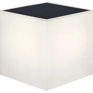 Newgarden Solarleuchte Kunststoff 12,0 cm Dämmerungssensor Schwarz/Weiß