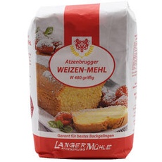 Weizen Mehl W 480 griffig 1kg