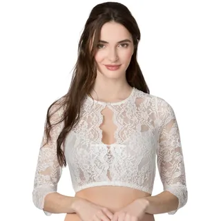 Stockerpoint Damen Smilla Dirndlbluse, Creme, 48