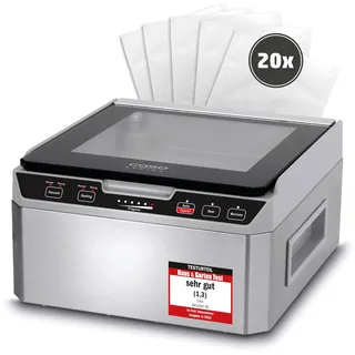 CASO Design VacuChef 40 Schwarz/Silber