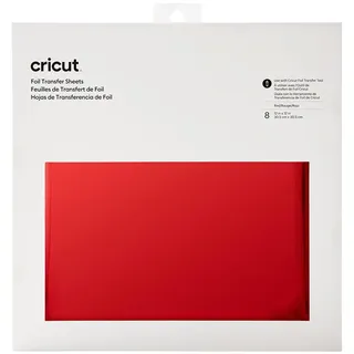 Cricut Transfer foil sheets Folie 10,1 x 30.5 cm