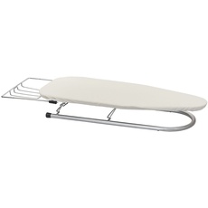 Household Essentials Stahl Tischplatte Bügelbrett mit Eisen Rest, 12-Zoll x 30-Zoll