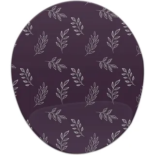 Bonamaison, Ergonomisches Mauspad mit Handgelenkauflage, Digital Bedruckt Mauspad Anti-Sehnenscheide Probleme, rutschfeste Unterseite, für Büro und Zuhause, Größe: 20x23 cm
