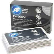 AF Cardclene Reinigungskarte mit Isopropanol für Magnetkarten-Durchzugleser in Folienbeuteln 20 Stück