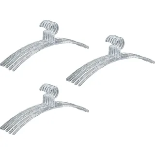 Wenko Kleiderbügel Bubble transparent, 15 St.