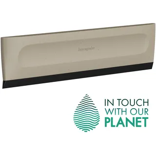 hansgrohe WallStoris Planet Edition Duschabzieher, 195x44mm, Sand recycelt, 28913210