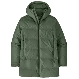Patagonia M's Jackson Glacier Parka - Parka - Text Logo Old Growth Green - M