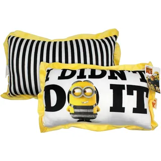 Joy Toy 93749 - Dm3 rechteckiges Plüschkissen I Didn't Do It, 44 x 26 cm, bunt