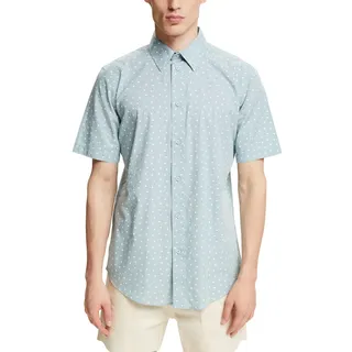 ESPRIT Herren 044ee2f321 Hemd, 440/Light Blue, L