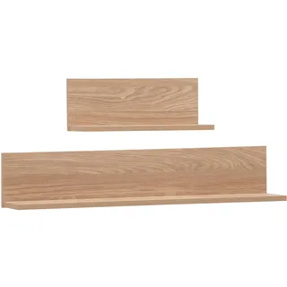 Schildmeyer Wandregal 120,8 x 17,3 x 15,7 cm Eiche