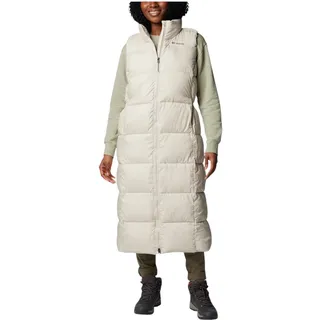 Columbia Winter-Daunenweste Puffect Long Vest (Thermarator Isolierung, Omni-Shield) beige/stone Damen
