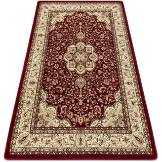 rugsX Teppich Royal 200/400 cm , Rot , Textil , Rechteckig , 200x400 cm , Teppiche und Böden, Teppiche, Orientteppiche