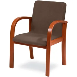 Home Affaire Esszimmersessel LINA707 Polyester braun