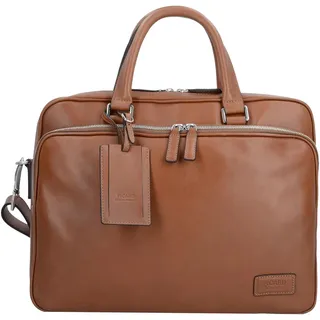 Picard Businesstasche Umhängetasche mit Laptopfach Authentic Business Bag Cognac braun - Braun