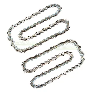 2x Sägekette 45cm / 1,5mm / 0,325" / 72 TG für Powermat PM-PSP-6HP Kettensäge