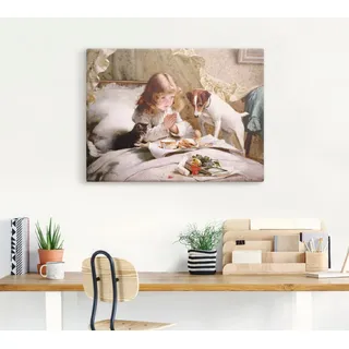 Artland Wandbild »Das Gebet. 1894« Kind 1 Stk. tlg. als Leinwandbild, Poster in verschied. Größen, beige