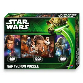 Star Wars-EP2/EP3 Tript. Puzzle Jedi