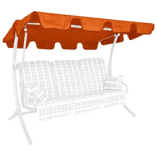 Angerer Freizeitmöbel GmbH Hollywoodschaukel Sonnendach Universalgröße - passend für viele Hollywoodschaukeln - Schaukeldach Made in Germany (Swingtex Terra, Universalgröße)