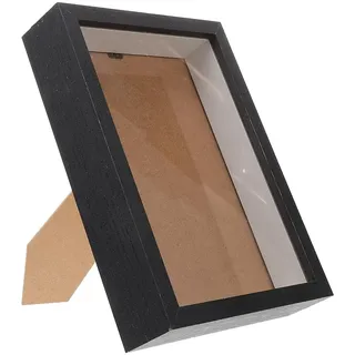 Luxshiny Bilderrahmen Mit Geheimfach 3D Fotorahmen Spardose Für Schmuck Und Bargeld Mini-Safe Zur Heimdekoration 8.86X6.42X1.77 Zoll