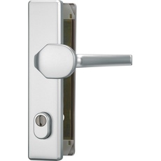 Bild von Tür-Schutzbeschlag HLZS814 F1 aluminium mit Zylinderschutz eckig 20351