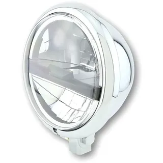 Highsider Bates Typ 5, LED Hauptscheinwerfer 5 3/4 Zoll - Verchromt