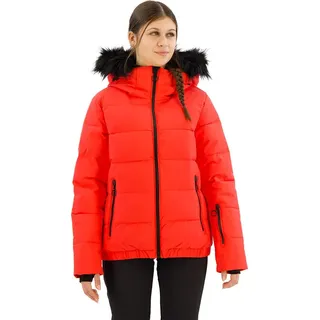 CMP Woman Jacket FIX Hood corallo (B812) 40