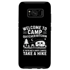 Hülle für Galaxy S8 Camp Quitcherbitchin Kein glücklicher Camper, wandern, campen