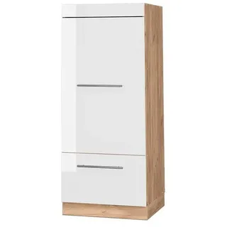 Vicco Hochschrank Mikrowellenumbauschrank 60 x 153,6 x 58,1 cm Weiß