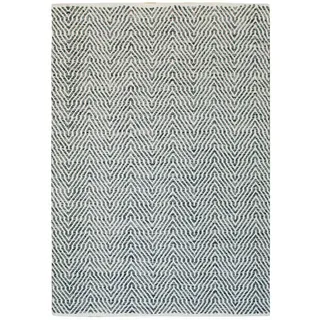 Kayoom Aperitif 410 Webteppich 80 x 150 cm Grau