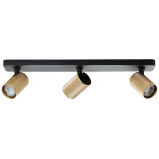 Brilliant Marty 1 GU10 schwarz/matt gold