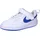 Court Borough Low Recraft Kids White / Hyper Royal 23 1/2