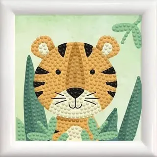 DIAMOND DOTZ - Diamond Painting Mini Wald Tiger