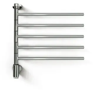 Kriss flex 1 electric towel warmer 5 arms & timer 597 x 550