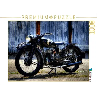 Calvendo Puzzle Zündapp DB 200 eine Legende 1000 Teile Lege-Größe 64 x 48 cm Foto-Puzzle Bild von Ingo Laue