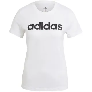 Adidas LOUNGEWEAR Essentials Slim Logo T-Shirt White / Black XS