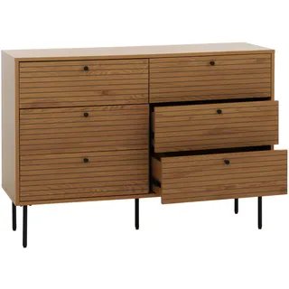 MCW Kommode N78 120 x 85 x 40 cm Braun